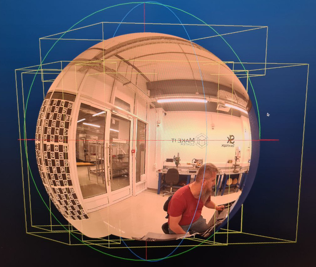 Камера для панорамной съемки на роборуке